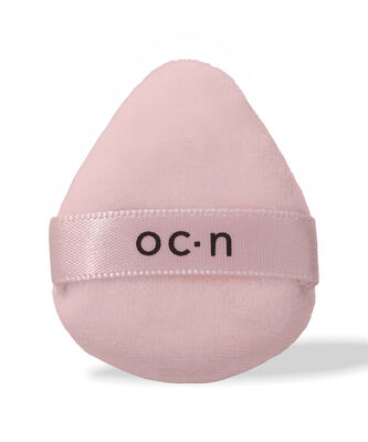 Powder Puff Mini Esponja Acabamento Rosa